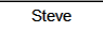 Steve